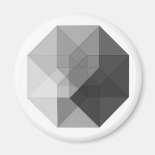 Imã Tesseract (greyscale)