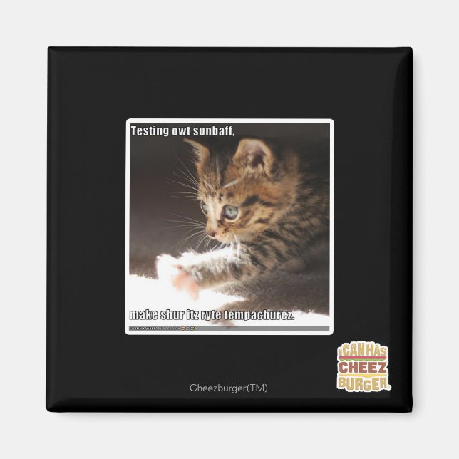 Imã Testando o sunbaff (Frente)