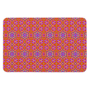 Ímã Teste padrão da arte do Fractal dos doces das