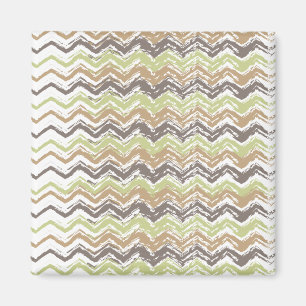 Imã Teste padrão de ziguezague do Scribble da