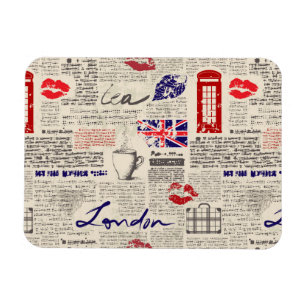 Ímã Teste padrão do jornal de Londres