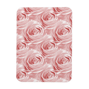 Ímã Teste padrão do papel de parede do rosa do rosa