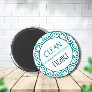 Imã Teste padrão do rolo da infinidade do Aqua