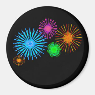 Imã Teste padrão dos fogos-de-artifício