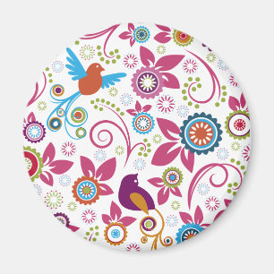Imã Teste padrão floral
