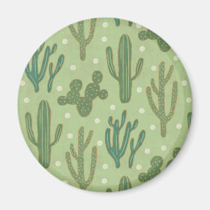 Imã Teste padrão verde do cacto de etapa   de Geo do