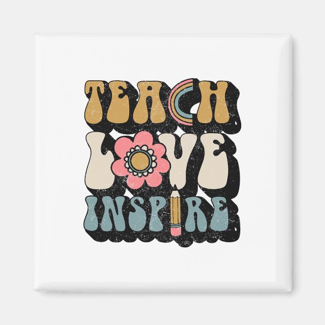 Imã Testemunho De Ck Para Escola O Amor Inspira Profes (Frente)