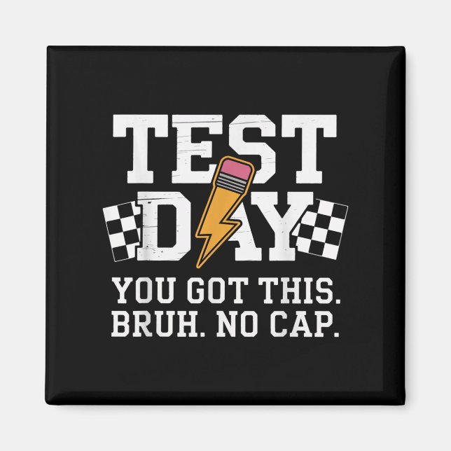 Imã Testing Day Bruh No Cap Motivation  (Frente)