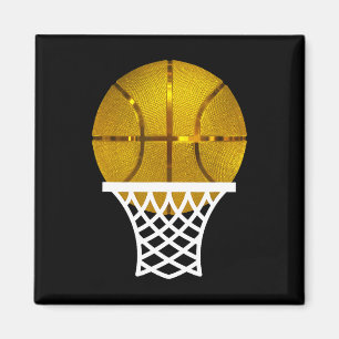Imã Teto Gráfico Mvp De Troféus De Bysketbyll Dourado