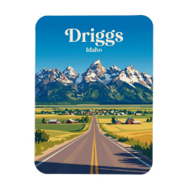 Ímã Teton Scenic Byway Idaho