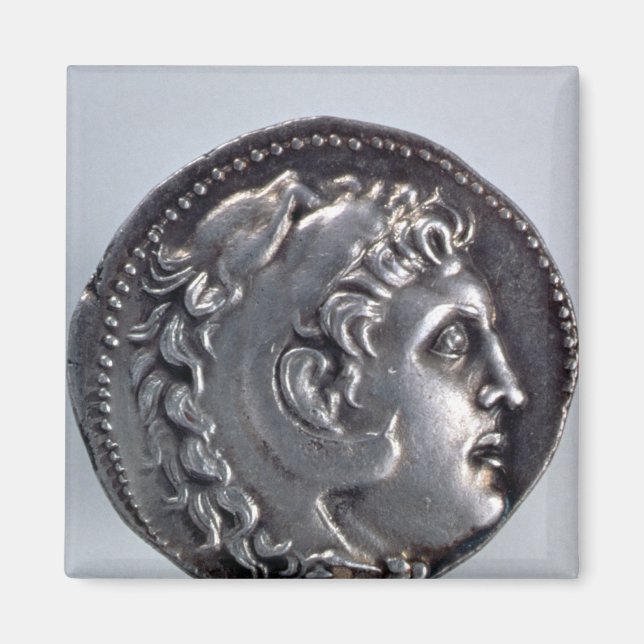 Imã Tetradrachma representando Alexandre o Excelente (Frente)