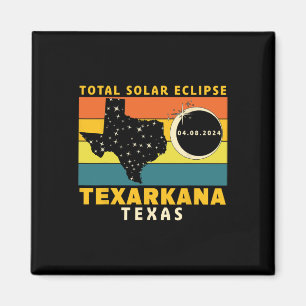 Imã Texarkana Texas Total Solar Eclipse 2024