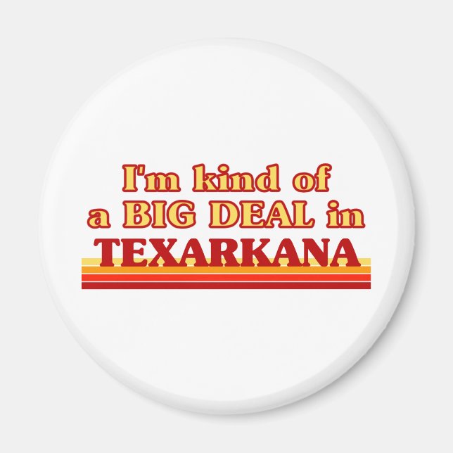 Imã TEXARKANAeu sou uma espécie de grande acordo em Te (Frente)