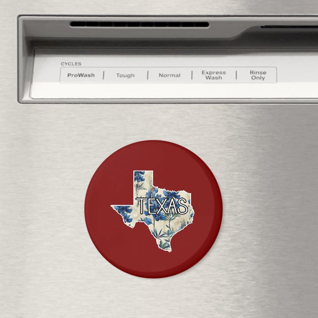 Imã Texas Bluebonnet (In Situ (Dishwasher))