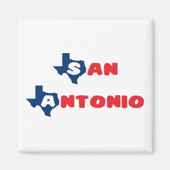 Imã Texas Cites San Antonio (Frente)