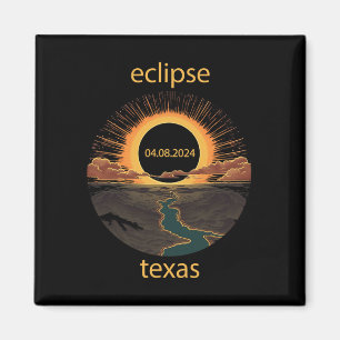 Imã Texas Eclipse April 8 2024 04.08.2024 Texas Solar