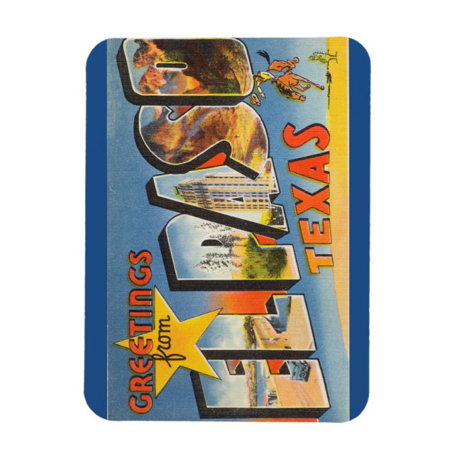 Ímã Texas, El Paso Magnet (Vertical)