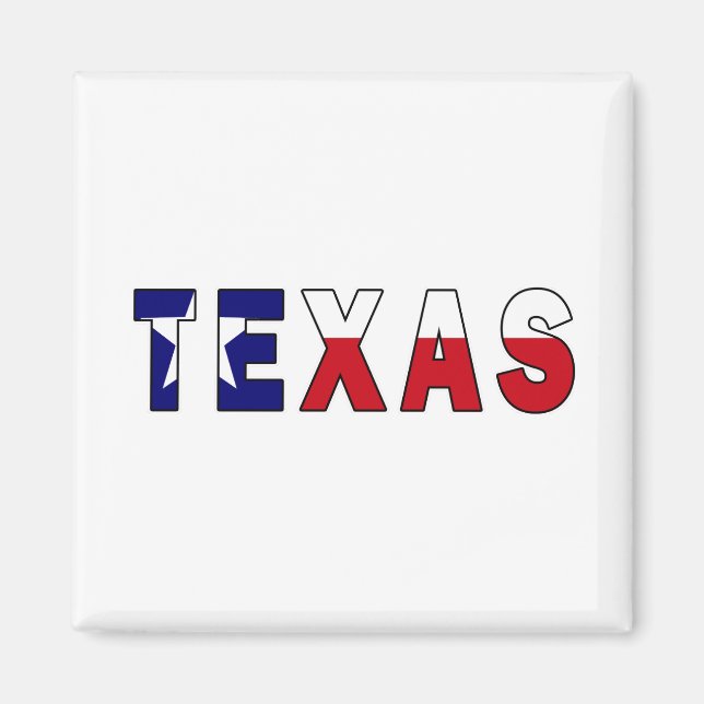 Imã Texas Flag (Frente)