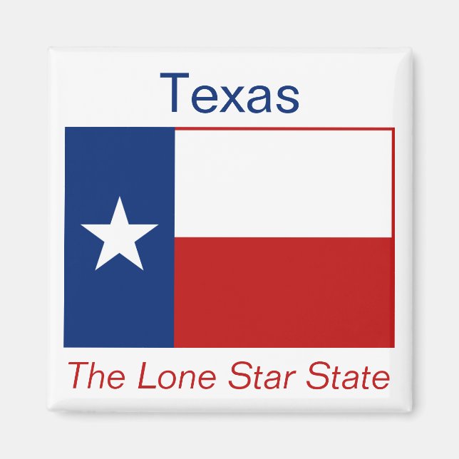 Imã Texas Flag Magnet (Frente)