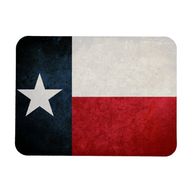 Ímã Texas Flag; Texan; (Horizontal)