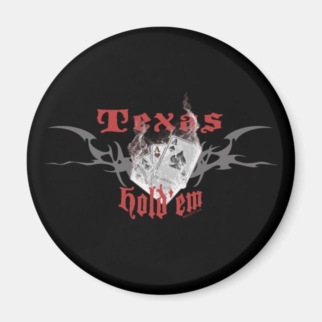 Imã Texas hold'em Magnet (Frente)