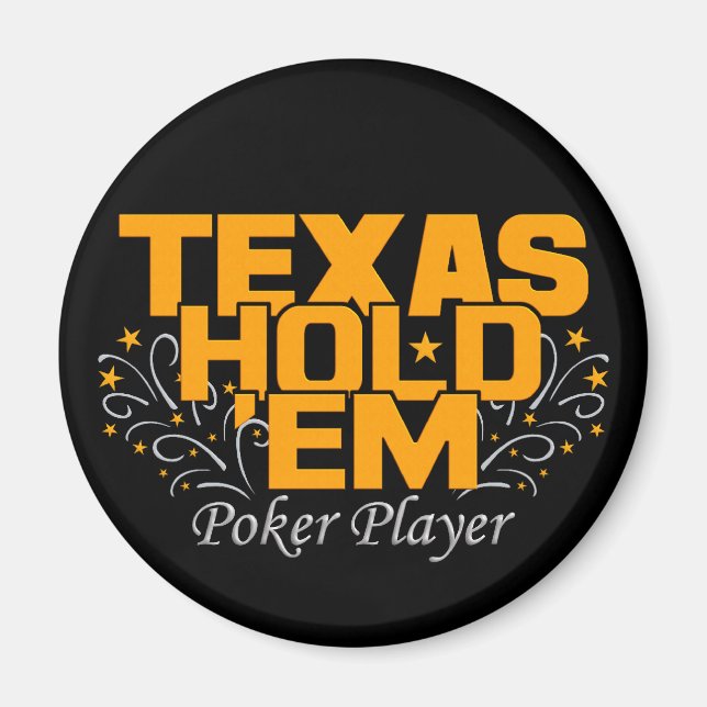 Imã Texas hold'Em Poker (Frente)