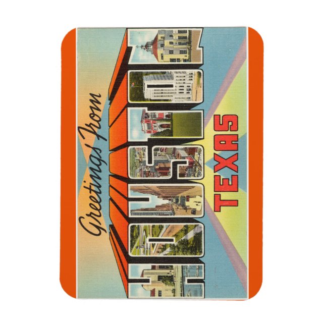 Ímã Texas, Houston Magnet (Vertical)