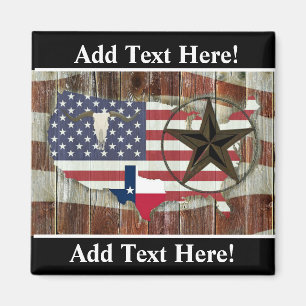 Imã Texas Lone Star Texas Long Horn