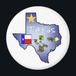 Imã Texas Magnet<br><div class="desc">Texas Magnet</div>