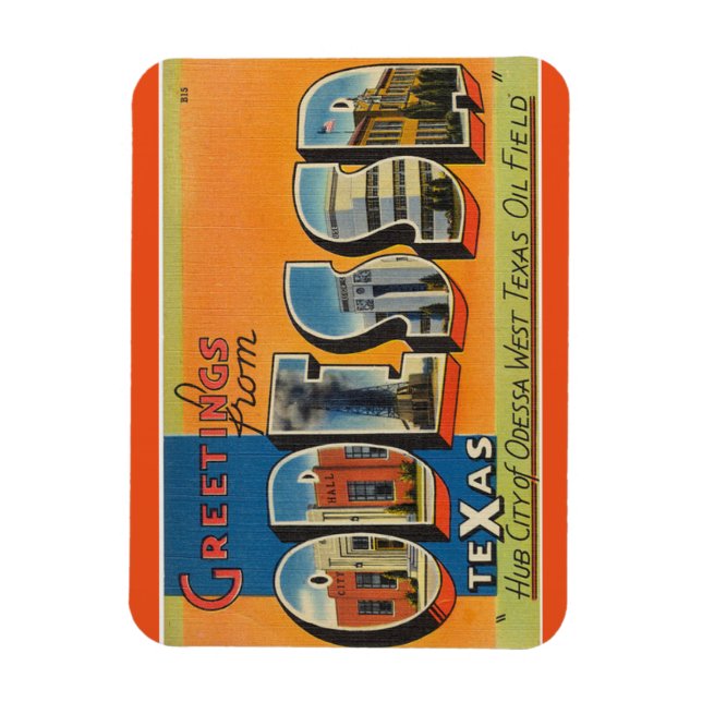 Ímã Texas, Odessa Magnet (Vertical)