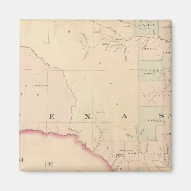 Imã Texas, Parte Ocidental (Frente)