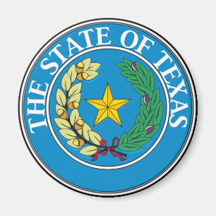 Imã Texas State Seal