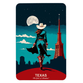 Ímã Texas Viagem: O Espírito da Aventura Flexível
