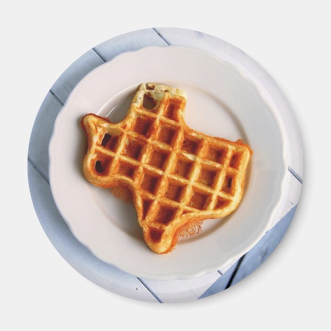 Imã Texas Waffle (Frente)