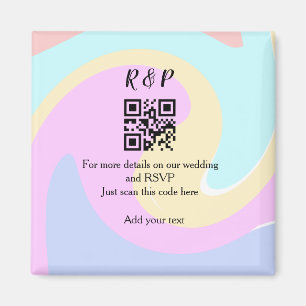 Imã Texto de adição de nome do site de casamento rsvp 