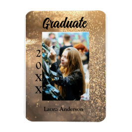 Ímã Texto de classe de nome de adição de graduação de