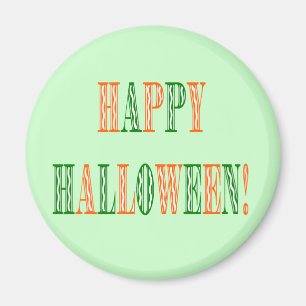 Imã Texto do Festival Halloween