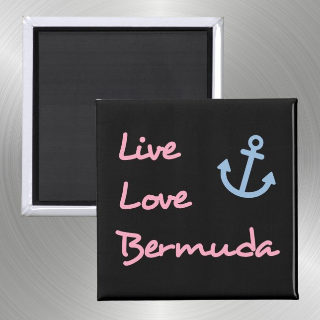 Imã Texto do Script das Bermudas do Live Love com Ânco (Criador carregado)