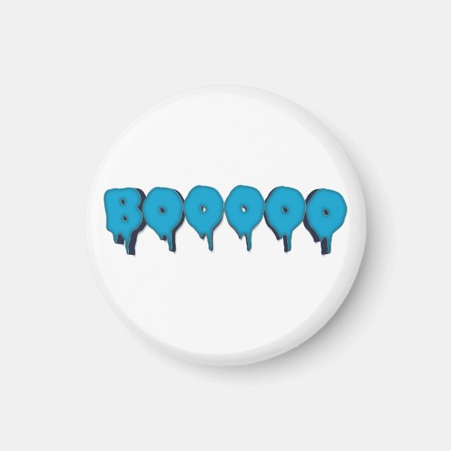 Imã texto fantasma engraçado (Frente)