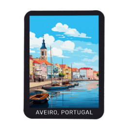 Ímã Texto Personalizado Aveiro Portugal