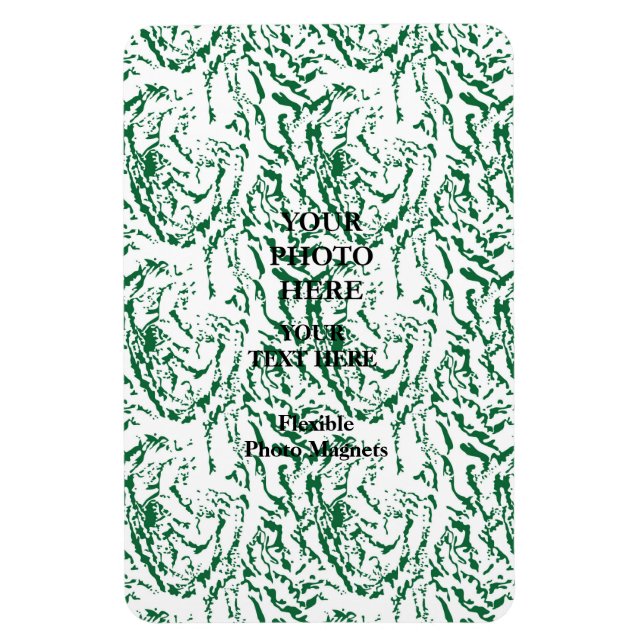 Ímã Texto personalizado do melhor texto Fotografias fl (Vertical)