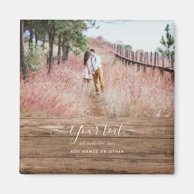 Imã Texto Personalizado Exclusivo do Texto Personaliza (Frente)