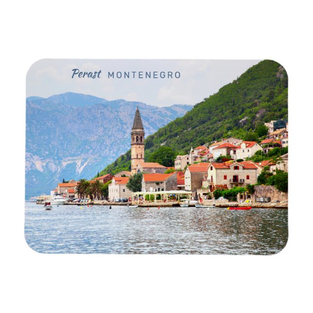 Ímã Texto Personalizado Montenegro (Horizontal)