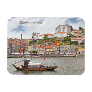 Ímã Texto Personalizado Porto Portugal