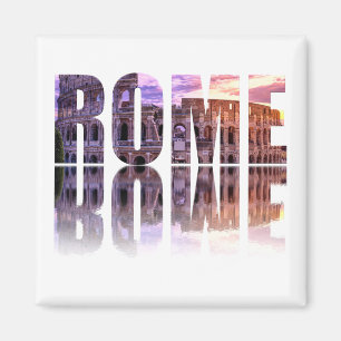 Imã Texto romano souvenir