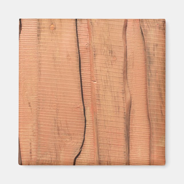 Imã Textura de madeira (Frente)