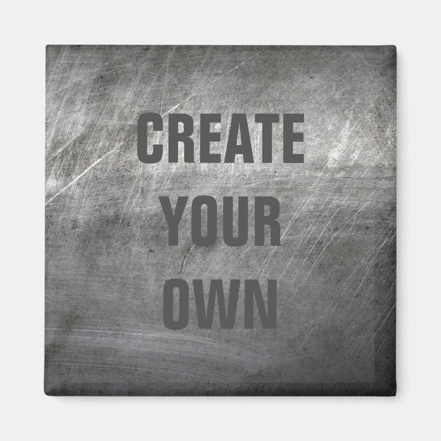 Imã Textura de metal escovado (Frente)