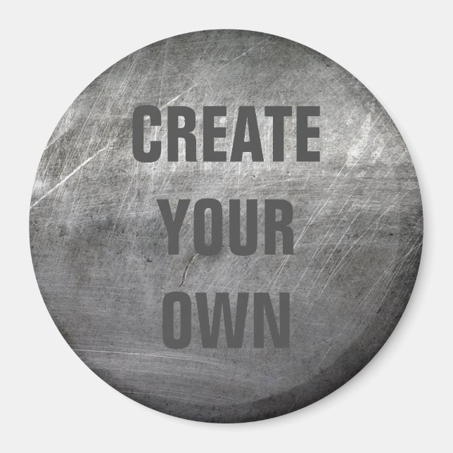 Imã Textura de metal escovado (Frente)