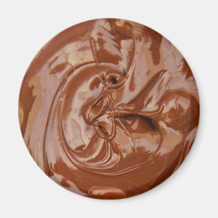 Imã Textura derretida do chocolate