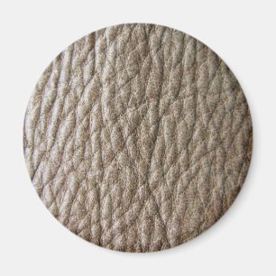 Imã Textura grosseira de couro marrom, muitas fissuras